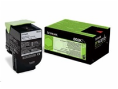 TONER LEXMARK 802K Black Return Program Toner Cartridge