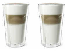 1x2 Leopold Vienna Double walled Latte Macchiato Glass    LV01516