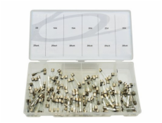 Sada skleněných pojistek 120 ks, GEKO