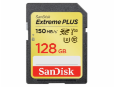 SanDisk Extreme Plus SDXC  128GB 150MB V30 U3  SDSDXW5-128G-GNCIN