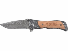 Nůž zavírací, nerez, 160/90mm, EXTOL PREMIUM
