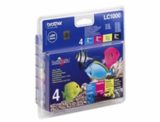 BROTHER LC-1000 Ink BK/C/M/Y Pack pre DCP-330C/540CN/MFC5460CN