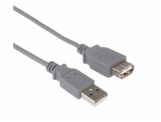 PremiumCord USB 2.0 kábel predlžovací, AA, 3m