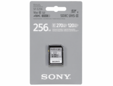 Sony SDXC E series         256GB UHS-II Class 10 U3 V60