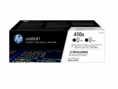 HP Toner CF 410 XD dvoj balenie cierna No. 410 X