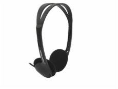 Esperanza EH119 DISCO Stereo slúchadlá, ovl. Hlasitosti, 2.5m, čierna