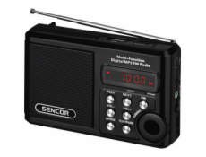 SRD 215 B RÁDIO S USB/MP3 SENCOR