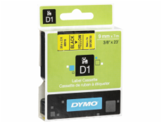 Dymo D1 9mm Black/Yellow labels 40918
