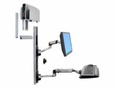 ERGOTRON LX Wall Mount System, systém držiakov na stenu, monitor (all in one), klávesnica, myš