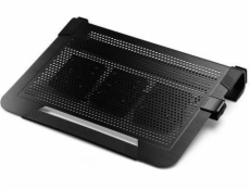 CoolerMaster chladiaci ALU podstavec NotePal U3 PLUS pro NTB 15-19" black, 3x8cm fan