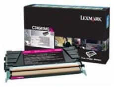 TONER LEXMARC746, C748 Magenta Return Program Toner Cartridge, 7000 strán