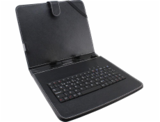 Esperanza EK123 MADERA klávesnica + puzdro pre tablet 7, USB, eko koža, čierne