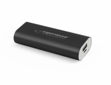 Esperanza EMP105K Hadron externá batéria 4400mAh, čierna
