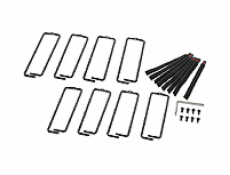 Mounting Rail Brush Strips, NetShelter SX, 750mm Wide