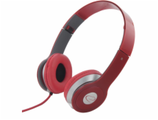 Esperanza EH145R TECHNO Stereo slúchadlá, 3m, červená