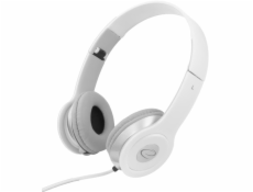 Esperanza EH145W TECHNO Stereo slúchadlá, 3m, biela