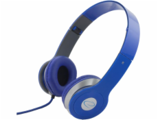 Esperanza EH145B TECHNO Stereo slúchadlá, 3m, modrá