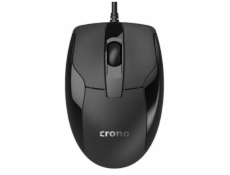 Crono CM645 - optická myš, černá, USB