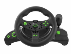Esperanza EGW102 NITRO - herný volant s vibráciami pre PC / PS3