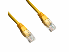 Patch cord UTP Cat 6 0,5 m žltý