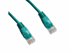 Patch cord UTP Cat 6 5m zelený