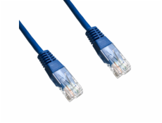 Patch cord UTP Cat 6 2m modrý