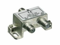 Adapter PremiumCord Anténny rozbočovač na F konektory 1-2 výstup