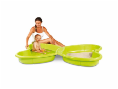 SMOBY 310143 Pieskovisko Motýľ 167 cm zelené