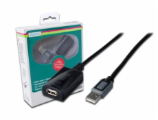 Digitus USB 2.0 aktívny predlžovací kábel 10m