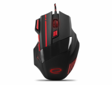 Esperanza Wolf EGM201R optická herná myš MX201 červená