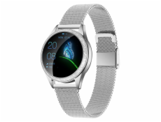 ORO-MED ORO SMART CRYSTAL SILVER SmartWatch strieborné