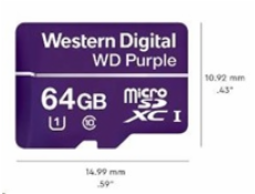Western Digital WD microSDXC Class 10 64GB WDD064G1P0C