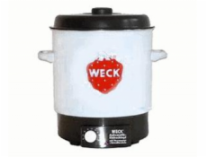 Hrniec zaváracie Wéčko WAT14, čierny / biely