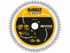 DeWALT DT99564 XR FLEXVOLT pílový kotúč 190 x 30 mm, 60 zubov