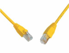 Patch kábel CAT6 SFTP PVC 10m žltý