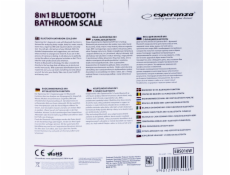 Esperanza  8IN1 WITH BLUETOOTH B.FIT bílá, váha