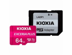 Kioxia Exceria Plus microSDXC 64GB Class 10 UHS-1 U3