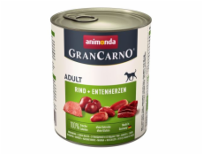 Animonda GranCarno Adult - hovädzie, kačacie srdce 800g