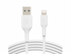 Belkin Lightning Lade/Sync kabel 1m, PVC, biele,mfi certifikovane