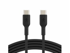 Belkin USB-C/USB-C kabel 2m PVC, cierna CAB003bt2MBK