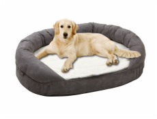 Karlie Orthobed ortopedický pelech pro psy oválný šedý 100x65x24cm