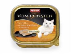 Animonda V.Feinsten CORE kuracie, hovädzie mäso + mrkva pre mačky 100g