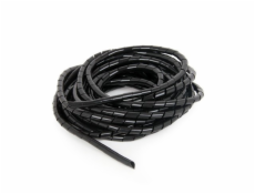 Gembird organizátor káblov - špirála, 10m, čierny, 12mm, CM-WR1210-01