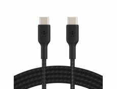 Belkin USB-C/USB-C kabel 1m ummantelt, cierna CAB004bt1MBK