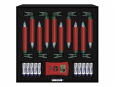 Krinner Lumix Deluxe red Starter-Set, 10 LED candles