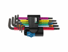 Wera 967/9 TX Multicolour HF 1 L-Key Set with holding function