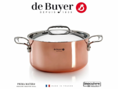 De Buyer Prima Matera Saucepot copper/steel 20 cm induction