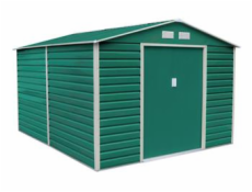 Zahradní domek G21 GAH 1085 - 340 x 319 cm, zelený