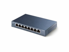 TP-Link TL-SG108S, Switch 8-Port/1000Mbps/Desk