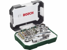 Bosch Prom 26-pcs. Screwdriver Bit Set with Ratchet